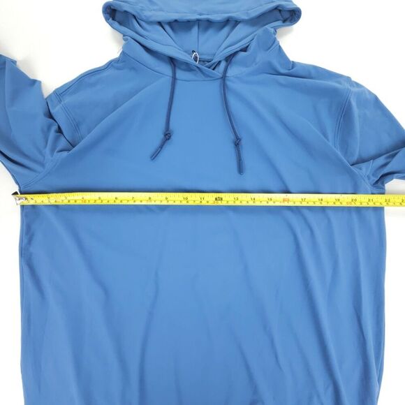 NWT RSVLTS Horizon Hoodie Pullover Sweatshirts Blue Minimal Athleisure Sporty - Picture 3 of 6